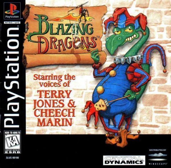 Blazing Dragons [SLUS-00100] (USA) Game Cover